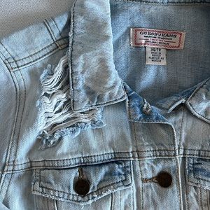 Guess Distressed Denim Jacket